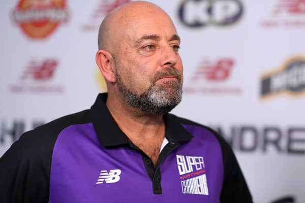 Darren Lehmann was set to coach the Northern Superchargers