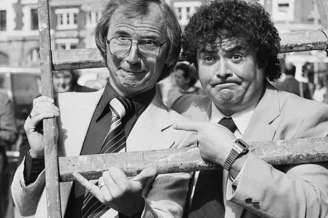 Syd Little, left, and Eddie Large