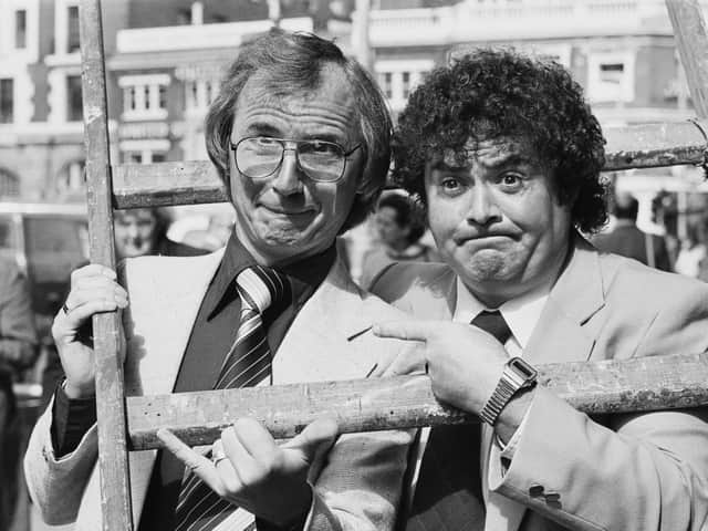 Syd Little, left, and Eddie Large