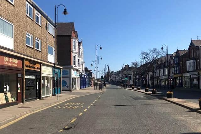 Falsgrave was empty of traffic. Picture: North Yorkshire Police