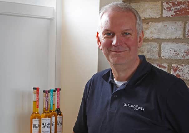 Charlie and Ivy’s business development manager Richard Sharp.