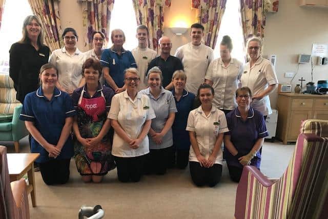 Staff at Peregrine House, Whitby
