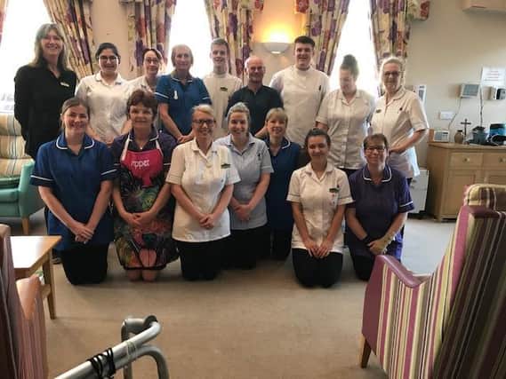 Staff at Peregrine House, Whitby