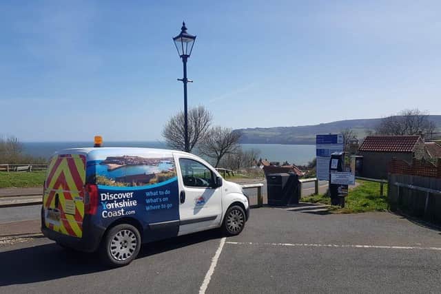 Council staff are patrolling to ensure that no one parks in the car parks that isnt authorised to be there. Picture: Scarborough Borough Council
