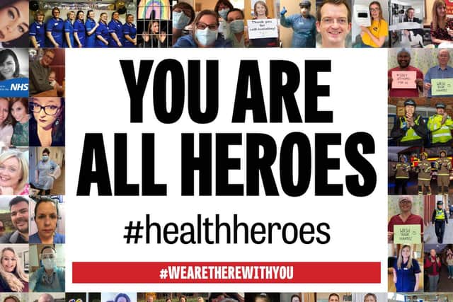 Our health heroes campaign.