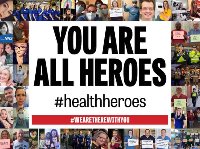 Our health heroes campaign.