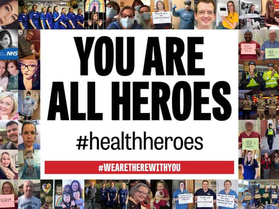 The Reporter Series are launching their #healthheroes Campaign.
