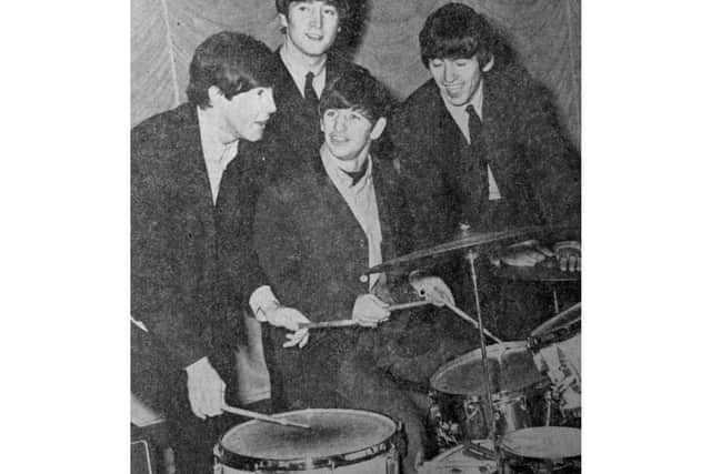 The Beatles at the Futurist in 1963.