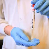 Testing for coronavirus (photo: Ben Birchall / PA Wire).