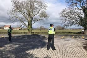 Police have spoken to people ignoring the lockdown rules