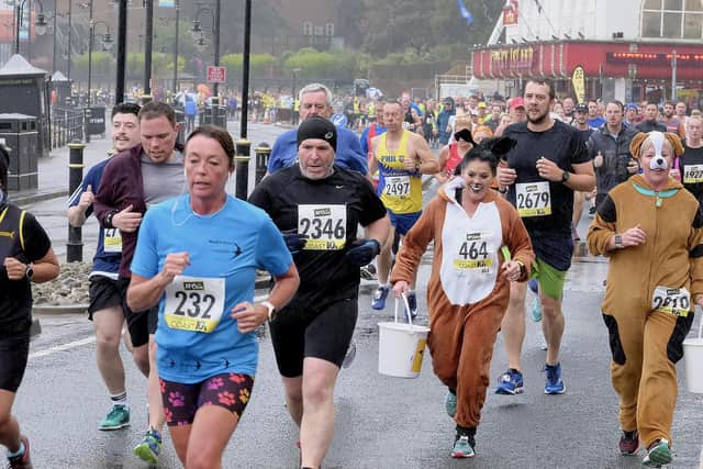 Last year's run in the rain