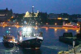Fishing boat rescue