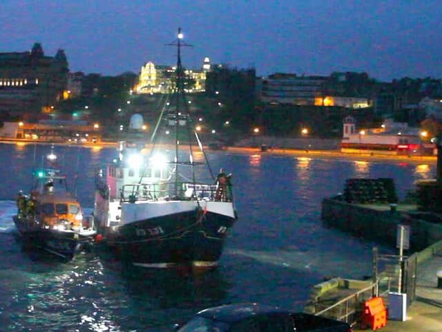 Fishing boat rescue