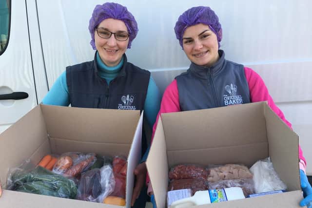 The Original Baker Dovile Vaitoniene (left) and Claudia Ciobanu (right)