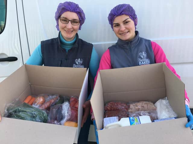 The Original Baker Dovile Vaitoniene (left) and Claudia Ciobanu (right)
