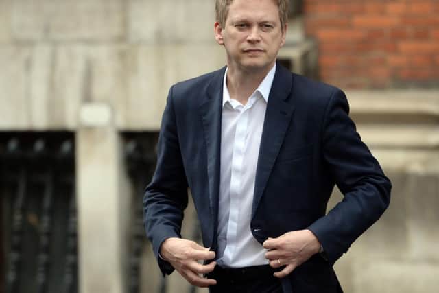 Transport Secretary Grant Shapps. Pic: PA