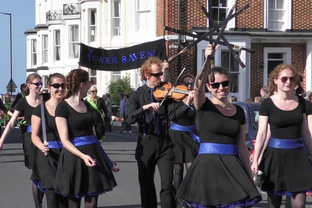 Folk Week entertainment in Whitby last year.