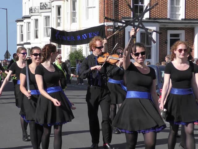 Folk Week entertainment in Whitby last year.