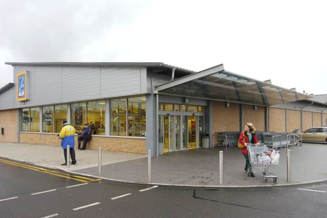 Aldi's store in Scarborough