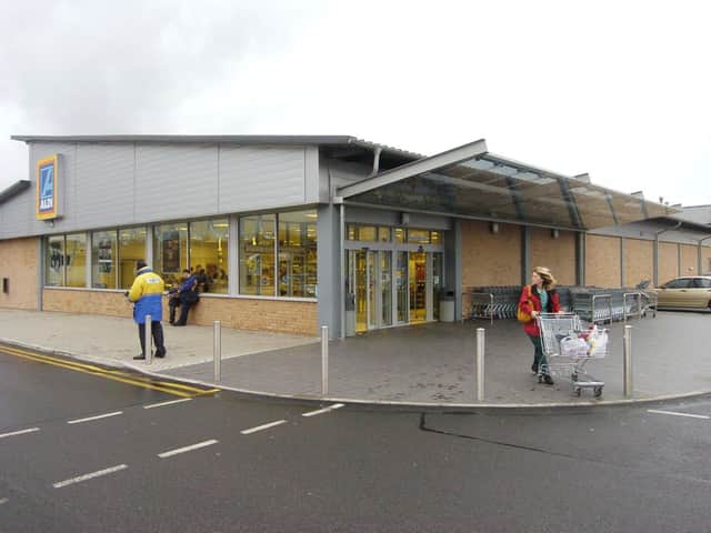 Aldi's store in Scarborough