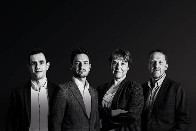 Left to right Chris Wilson (Head of Tax), Craig Herbert (Executive Director), Sharon Clipperton (Director) and Paul Dixon (Director).