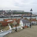 Whitby is quiet during lockdown. Pic: Tony Johnson