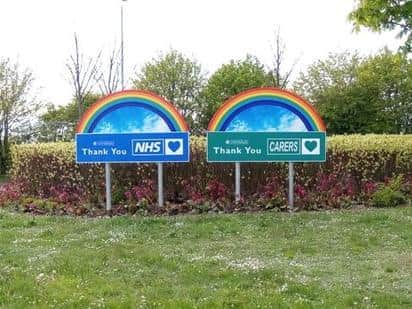 Rainbow roundabout