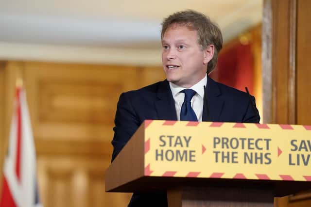 Transport Secretary Grant Shapps. Photo:PA