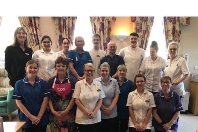 Staff at Peregrine House