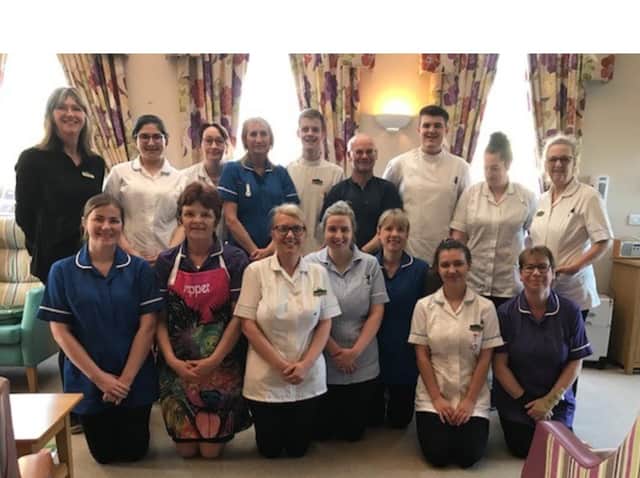 Staff at Peregrine House