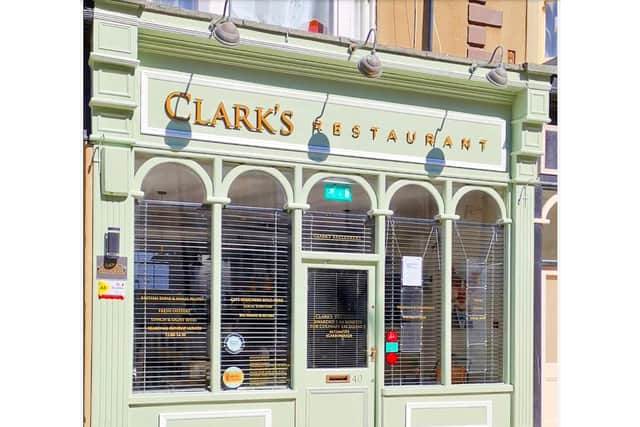 Clark's Restaurant. Picture: Rob Clark