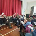 Musical Memories (and friends) pictured prior to the lockdown