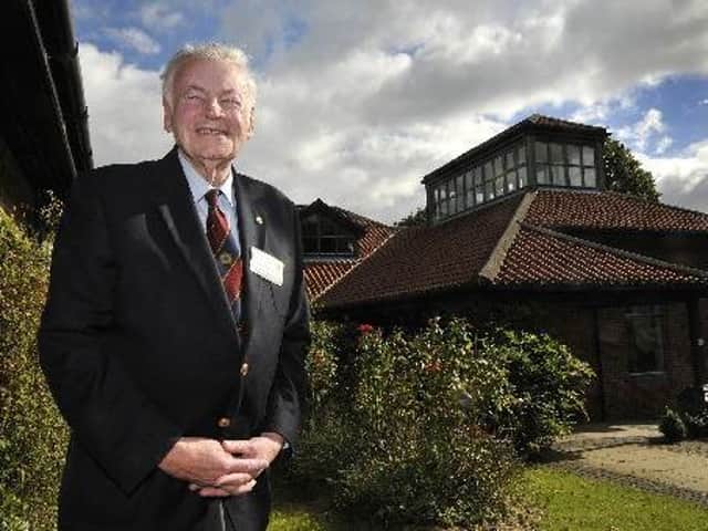 John Fawcett - pictured in his role when he was Probus Club chairman.