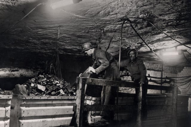 Miners in 1955.