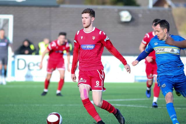 Midfielder Kieran Glynn impressed while on loan from Salford City