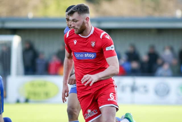 Defender Tom Allan arrived on loan from York City