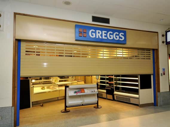 Greggs in the Brunswick Shopping Centre in Scarborough