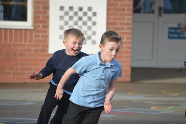 Children from the trust's schools are taking part in a charity challenge. Picture: Ebor Academy