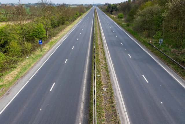 The roads are quieter but North Yorkshire Police has said more people are speeding.