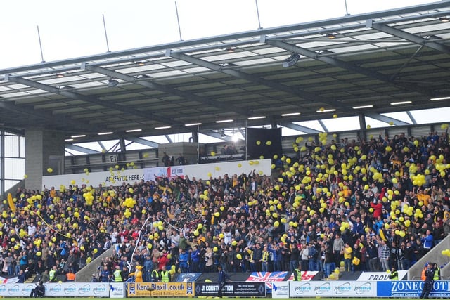 3,000 PNE fans made an early start to get to Colchester on the last day of the 2014/15 season expecting to see promotion clinched. They lost 1-0......
