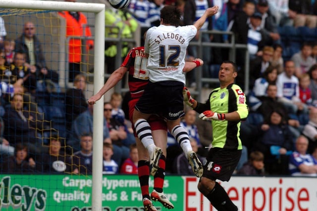 Sean St Ledger heads Preston's winner against QPR in May 2009 to book a play-off place