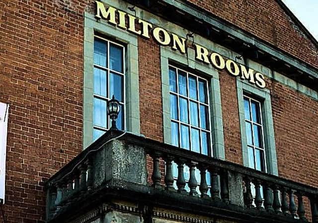 The Milton Rooms needs to raise £10,000 before the end of September to safeguard its future.