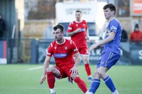 Midfielder Ryan Watson won all three Player of the Year trophies at the Boro virtual awards evening