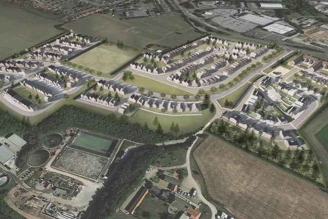 Masterplan for the Broomfield housing scheme