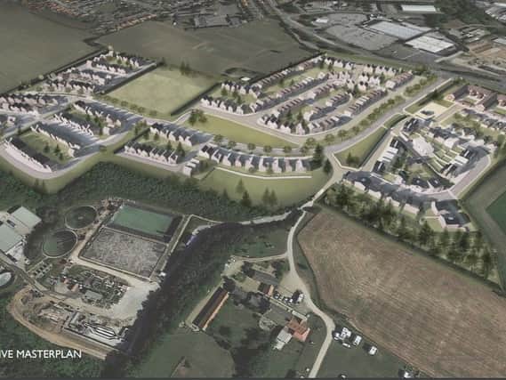 Masterplan for the Broomfield housing scheme