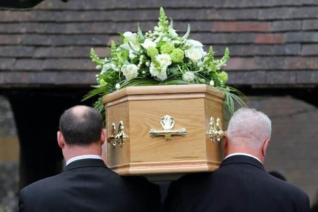 Office for National Statistics figures show 359 deaths were recorded in the East Riding during March.