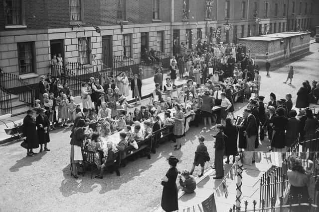 Traditional street parties have had to be cancelled this Friday. Picture: Getty Images.