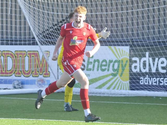 Scarborough Athletic youngster Connor Avison scooped the clubs Young Player of the Year award PICTURE: SCARBOROUGH SPORT SCHOLARSHIP