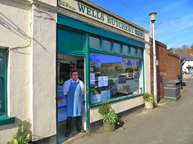 The ever popular Wells Butchery in Hunmanby