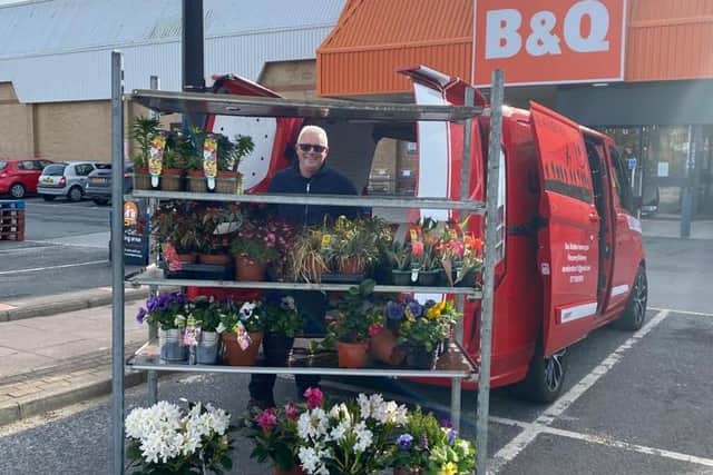 Derek Bratton and B & Q are just two of those who helped the garden dream become a reality